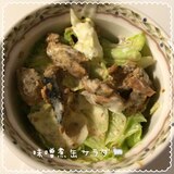 味噌煮缶サラダ